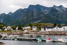 Lofoten Inseln. Kabelvåg. Hafen