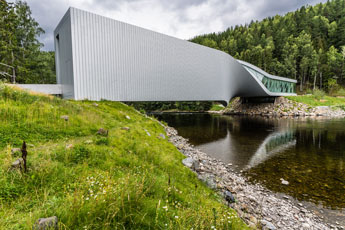 Kistefoss. Kunstgaleriegebäude Twist