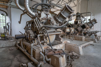 Kistefoss. Zellstofffabrik. Wasser Radialkolbenpumpen