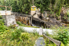 Kistefoss. Ehemaliger Wasserkraftwerk