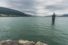 Mo i Rana. Skulptur Havmannen