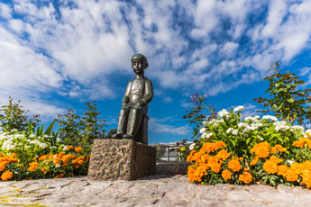 Stadt Narvik. Ein Denkmal
