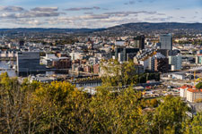 Ausblick vom Ekeberg. Oslo
