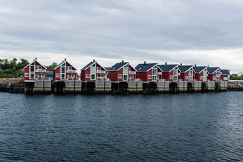 Lofoten Inseln. Svolvær. Hafen