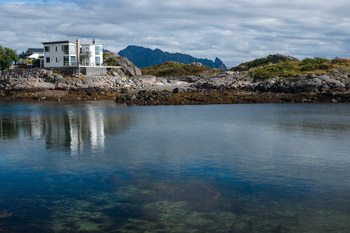Lofoten Inseln. Svolvær. Insel Svinøya