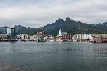 Lofoten Inseln. Svolvær. Hafen
