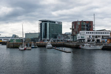 Lofoten Inseln. Svolvær. Hafen