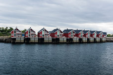 Lofoten Inseln. Svolvær. Hafen