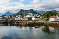 Lofoten Inseln. Svolvær. Insel Svinøya