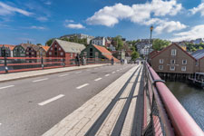 Trondheim. Bybrua