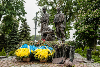 Kiew. Denkmal für die sowjetischen Soldaten in Afganistan
