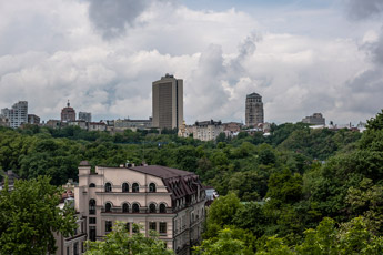 Kiew. Ausblick auf Lvovplatz