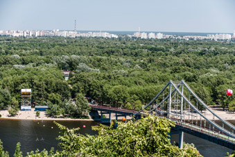 Kiew. Seilbahn