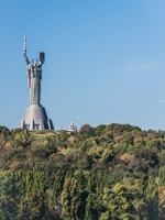 Kiew. Mutter-Heimat-Statue