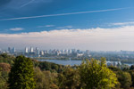 Kiew. Ausblick vom Botanischen Garten