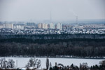 Kiew. Zugefrorener Dnepr