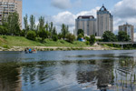 Kiew. Am Russanovker Kanal