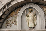 Kiew. Wladimir Gravur am Ufer