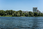 Kiew. Ein Ausblick von der Venezianische-Insel