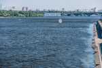 Kiew. Ausblick auf Dnepr