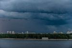 Kiew. Heraufziehendes Gewitter
