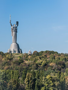 Kiew. Mutter-Heimat-Statue