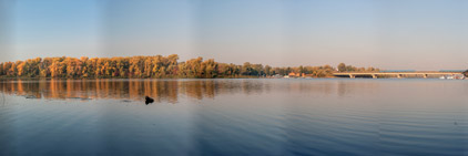 Kiew. Russanovker Durchfluss