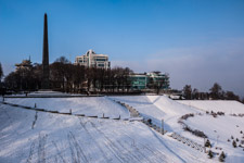 Kiew. Park des ewigen Ruhmes