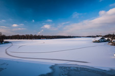 Kiew. Russanovker-Durchfluss
