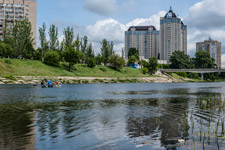 Kiew. Am Russanovker Kanal