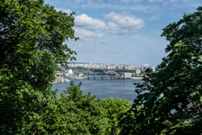 Kiew. Hafenbrücke