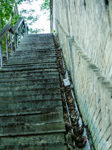 Kiew. Eine Treppe