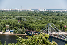 Kiew. Seilbahn