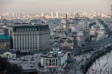 Kiew. Ausblick auf Podol