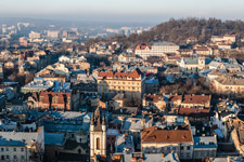 Lemberg. Ein nördlicher Ausblick vom Rathaus