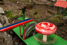 Wennigser Wasserräder. Das Kettenkarussell