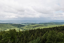 Deister. Blick vom Annaturm nach Westen