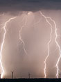 Gewitter über Leineaue