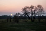 Bei Sonnenuntergang