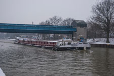 Garbsen. Mittellandkanal. Sicherheitstor