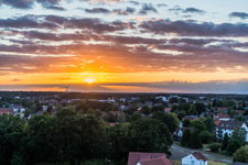 Garbsen. Sonnenuntergang