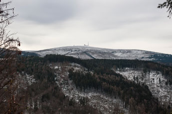 Nationalpark Harz. Brockenblick