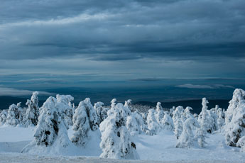 Nationalpark Harz. Abstieg vom Brocken