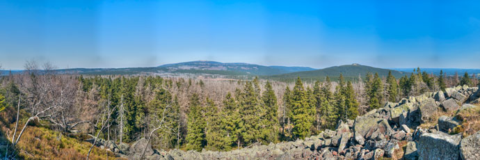 Nationalpark Harz. Achtermannshöhe