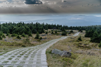 Nationalpark Harz. Abstieg vom Brocken