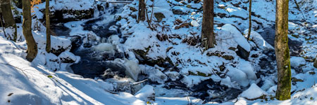 Nationalpark Harz. Ilsenburg-Brocken. Ilsetal