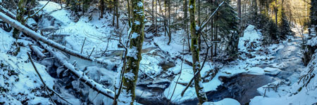 Nationalpark Harz. Ilsenburg-Brocken. Ilsetal