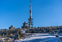 Nationalpark Harz. Ausblick zum Brocken