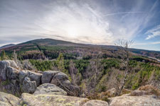Nationalpark Harz. Am Scharfenstein