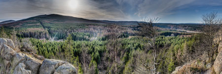 Nationalpark Harz. Am Scharfenstein